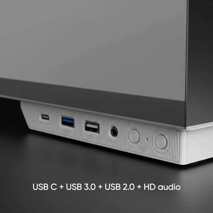 Mars Gaming MC-Pulsar ATX Gaming-Gehäuse mit LCD-Bildschirm, doppelt gehärtetem Glas, weiß – Bild 5