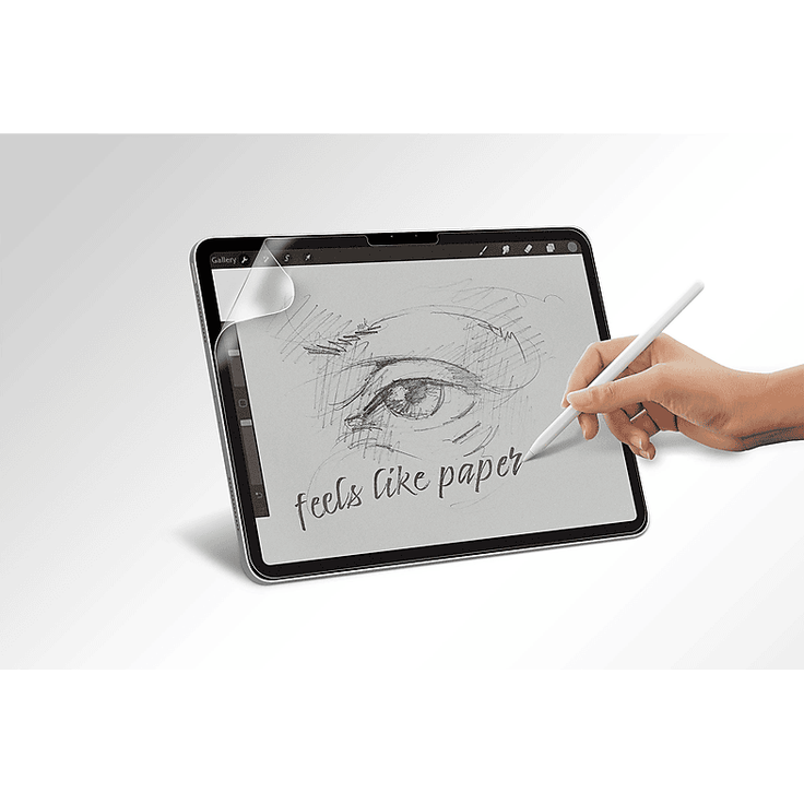 ISY IPG 6208 Paperfeel Displayschutz für Apple iPad Pro 11" (5. Gen. 2024), kratzfest und blendfrei