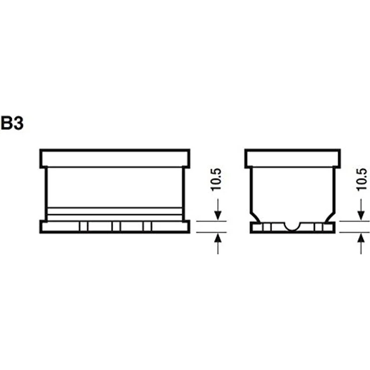 Yuasa SMF YBX3019 Autobatterie 95Ah T1 Zellanlegung 0 – Bild 3