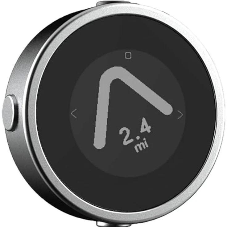 Beeline Moto GPS, Wetterfestes Motorrad Navigation Gerät in Silber, 30h Akkulaufzeit, Handschuhgeeignet – Bild 1