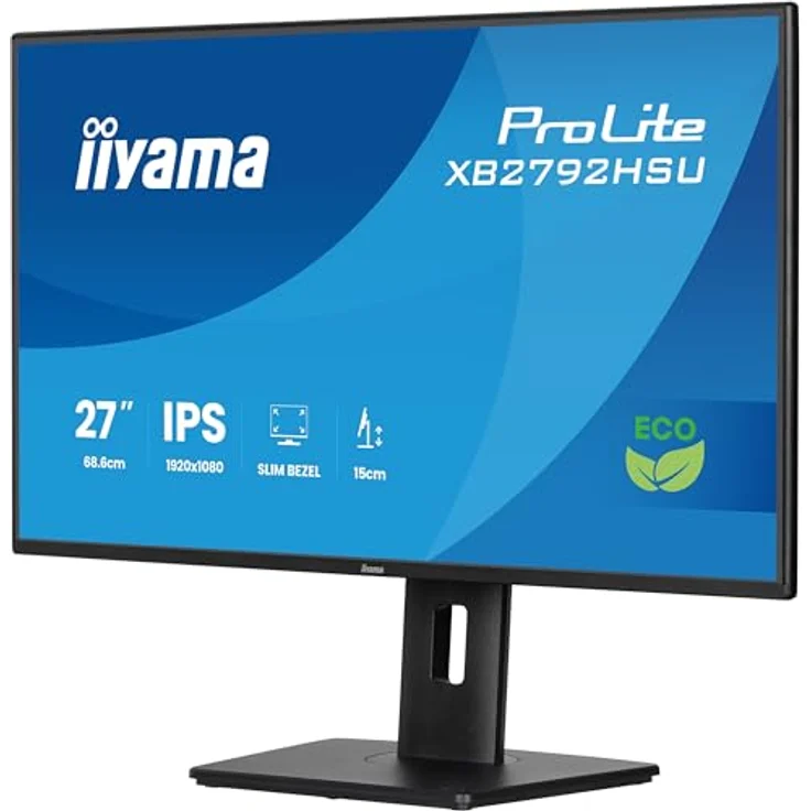 iiyama Prolite XB2792HSU-B1, 27" IPS LED-Monitor, Full-HD 120Hz, Höhenverstellung, Pivot, Adaptive Sync, Energieklasse B – Bild 3