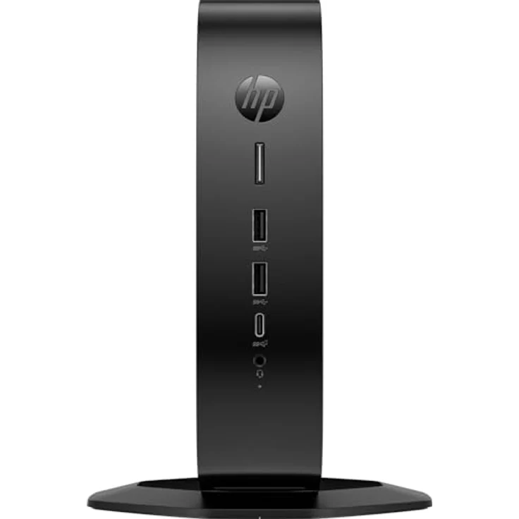 HP Elite t755 Thin Client - SFF - 1 x Ryzen Embedded V2546 / 3 GHz - 8 GB RAM - 256 GB SSD NVMe - Radeon Graphics - Win 10 IoT Enterprise - Schwarz – Bild 1