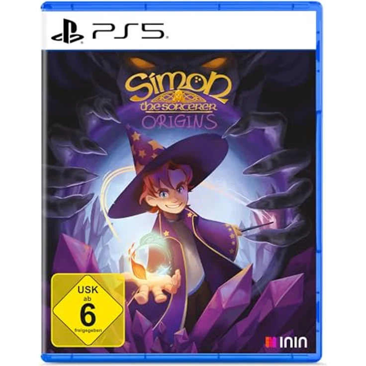 ININ GAMES Simon the Sorcerer Origins - PS5-Spiel mit handgezeichnetem Grafikstil, Point-and-Click-Mechanik und original Stimme von Erik Borner – Bild 1