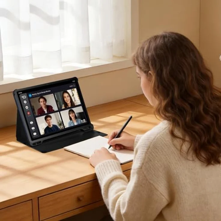 TCL TAB A1 Plus, 12,2 Zoll Tablet mit Snapdragon Prozessor, 128 GB Speicher, Blau – Bild 8