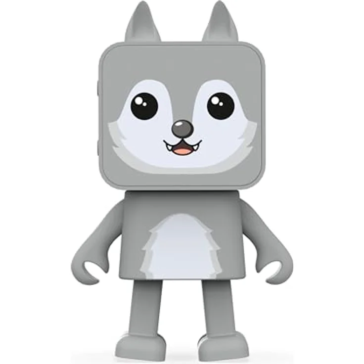Mobility on Board Dancing Animal speaker - Wolf (4 h, Akkubetrieb), Bluetooth Lautsprecher, Grau – Bild 1