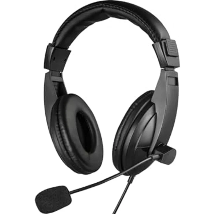 Sandberg 325-28, Kabelgebundene Kopfhörer, Geeignet für Anrufe und Musik, Schwarz – Bild 1