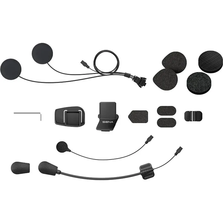 Sena 5S Audiokit, Bluetooth-Kommunikationssystem mit HD-Audioqualität, schwarz, One Size