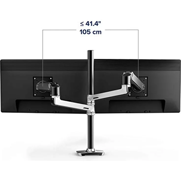 Ergotron 45-549-026 Lx Dual Stacking Arm Tall Pole Bright – Bild 4