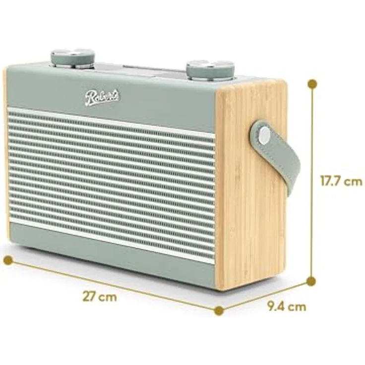 Roberts Radio Rambler Max, tragbares DAB+/FM Radio mit Bluetooth und WiFi, Himmelblau – Bild 5