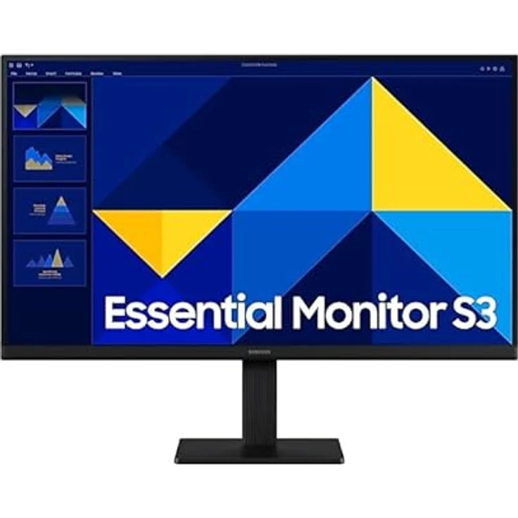 Samsung LS24D304GAUXEN Essential Monitor S3 S3-24 IPS Panel, 100Hz Refresh Rate, Super Slim Design – Bild 1