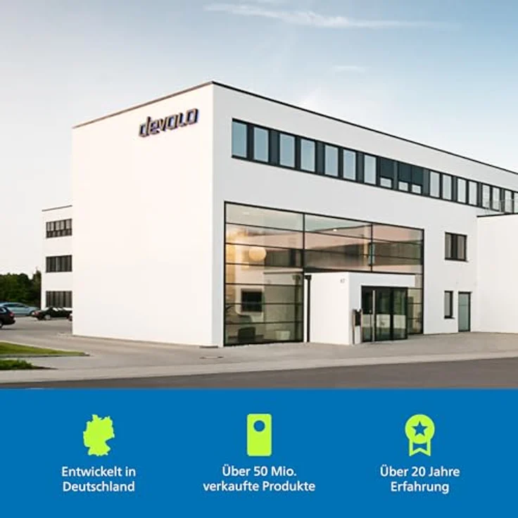 devolo Magic 2 2400 WiFi ac next Single Adapter: Weltweit schnellster Erweiterungs-Adapter mit bester Mesh-WLAN ac-Funktion, ideal für Streaming (2400 Mbit-s, 2x Gigabit LAN-Anschlüsse, G.hn) – Bild 5