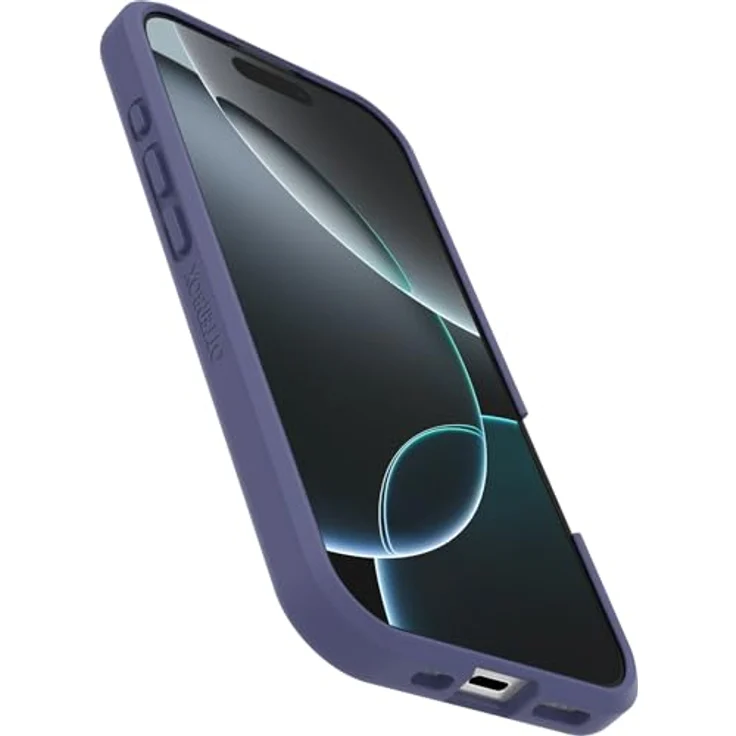 OtterBox Sleek Series MagSafe Hülle für iPhone 16 Pro, stoßfest, ultraschlank, transparent/lila, getestet nach Militärstandard, ohne Einzelhandelsverpackung – Bild 5