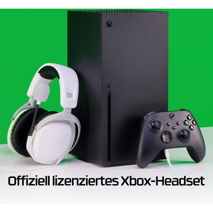 HyperX CloudX Stinger 2 für Xbox Gaming-Headset, Leichtes Design, Memory-Schaumstoff, Schwarz – Bild 1