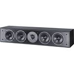 Magnat Monitor S14 C Black, 2,5-Wege Centerlautsprecher mit 4-fach Bass-Mitteltonbestückung, Schwarz