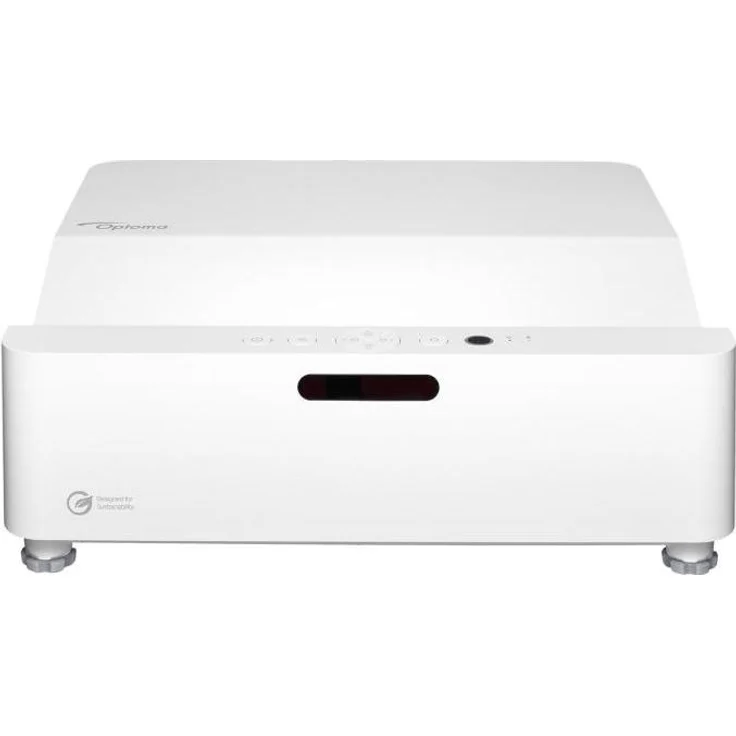 Optoma ZK420UST, UHD 4K Ultra-Short-Throw Beamer mit 4200 ANSI Lumen, Laserlichtquelle, weiss