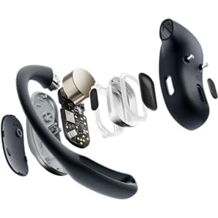 SHOKZ OpenFit Air, Open-ear Headset Bluetooth Schwarz – Bild 5