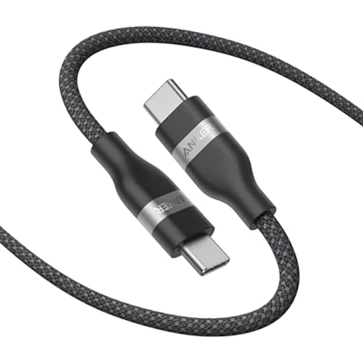 Anker USB-C zu USB-C Kabel, 1.80 m, 240W, USB 3.2 Gen 1, recyceltes geflochtenes Design – Bild 1