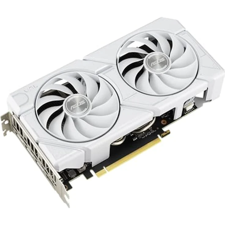 ASUS Dual GeForce RTX 4060 EVO White OC Edition 8GB Gaming Grafikkarte weiß (DLSS3, 246 AI Tops, Raytracing, PCIe 4.0) – Bild 3