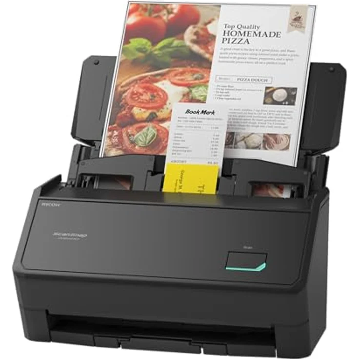 Ricoh ScanSnap iX2400, ADF-Dokumentenscanner mit 600 x 600 DPI, Duplex-Funktion, schwarz – Bild 3