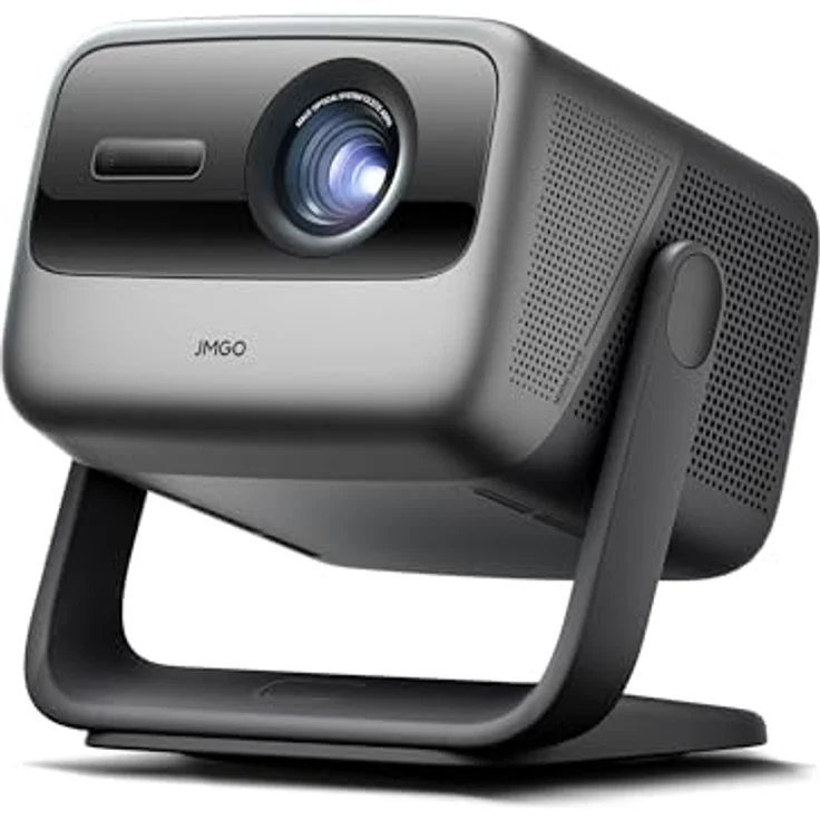 JmGO N1S Ultra Beamer 4K 3000 ANSI Lumens, Triple Laser Projektor mit GTV Netflix, Gimbal Echtzeit Bildkorrektur, 180 Zoll Blu-ray 3D Beamer Heimkino, HDR10, 20W Dual-Lautsprecher mit DTS-HD und DD+ – Bild 1