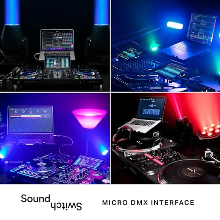 SoundSwitch Micro DMX Interface – Ultrakompaktes USB auf DMX Interface inklusive er Nutzung der SoundSwitch Software für 3 Monate – Bild 9