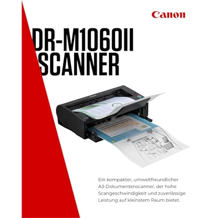 Canon imageFORMULA DR-M1060II Dokumentenscanner, Duplex, 600 dpi, USB 2.0 – Bild 3