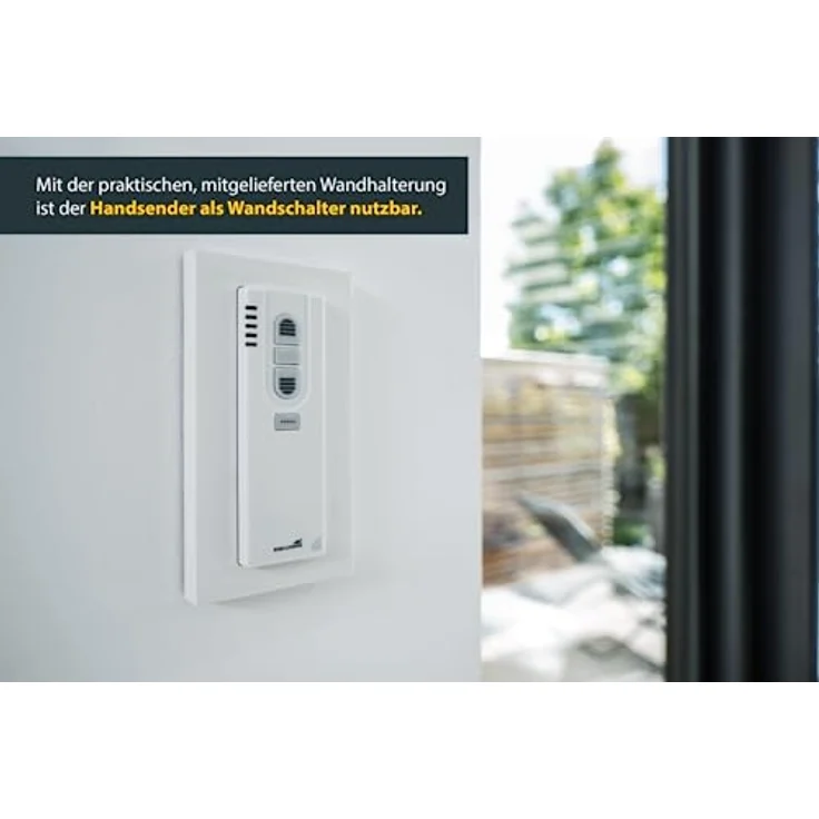 Smart Home Funk-Handsender 5 Kanal weiß – Bild 5