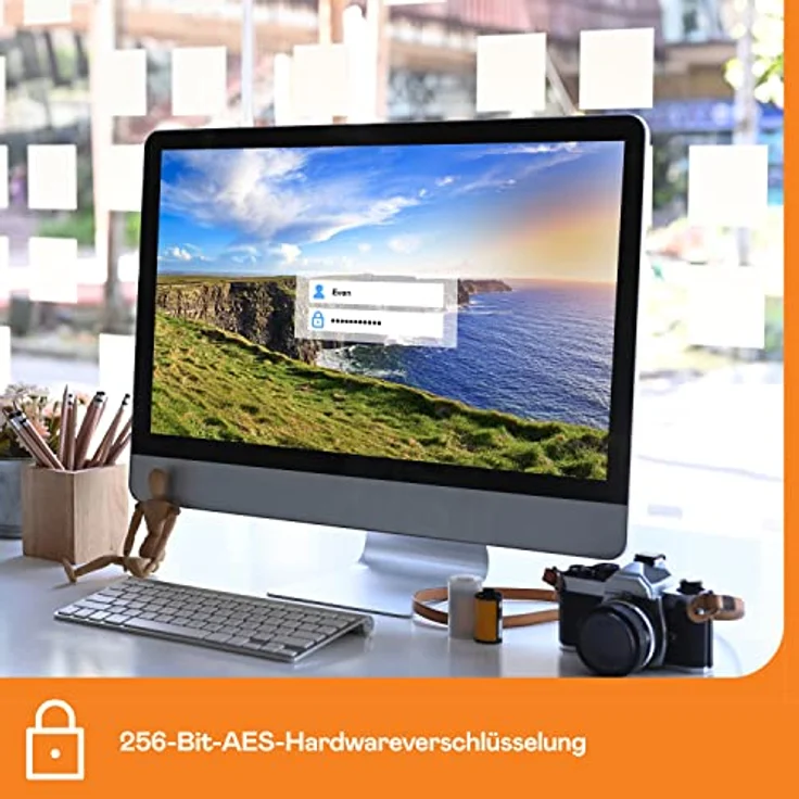 WD My Book 22 TB USB 3.0 Desktop-Festplatte mit Passwortschutz (Desktopspeicher, Sicherungssoftware, Hardwareverschlüsselung, SuperSpeed USB) – Bild 5