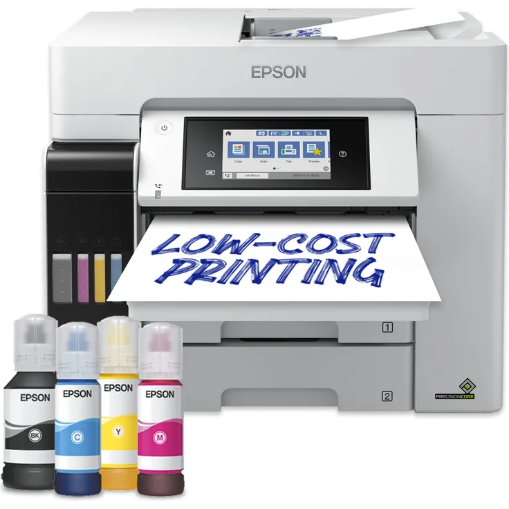 Epson EcoTank Pro ET-5885 A4 Multifunktionsdrucker grau, 4800 x 2400 DPI, 25 Seiten/Min. WLAN