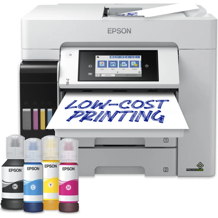 Epson EcoTank Pro ET-5885 A4 Multifunktionsdrucker grau, 4800 x 2400 DPI, 25 Seiten/Min. WLAN – Bild 1