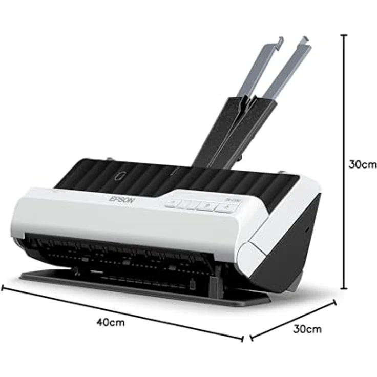 Epson DS-C330 Dokumentenscanner, Farbtiefe von 30 Bits, A4-Format, Duplex-Funktion, USB 2.0, grau – Bild 8