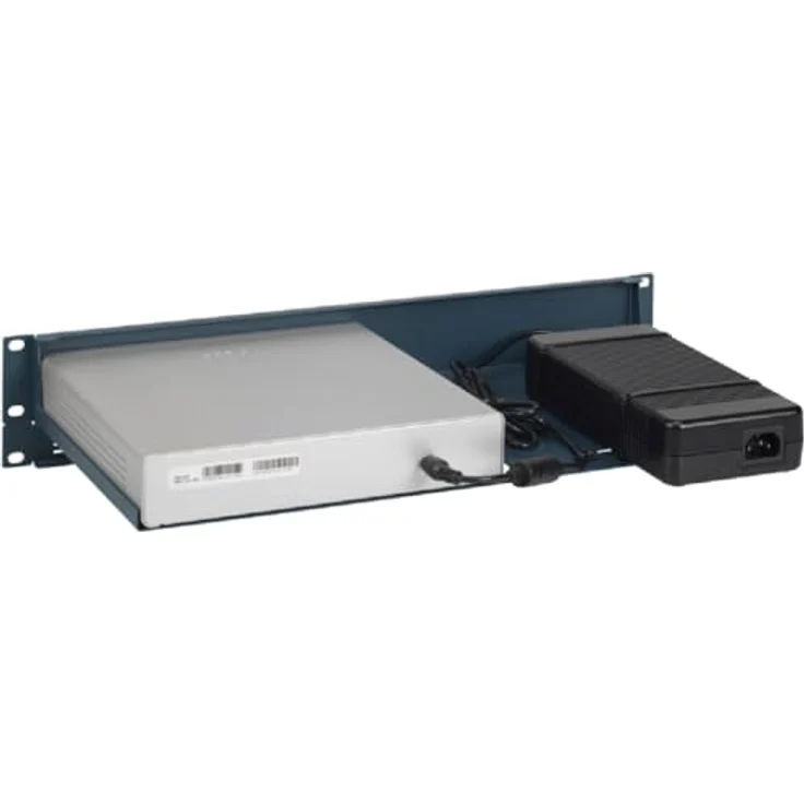 Rackmount.it RM-CI-T18 Rack Zubehör Firewall-Rackmontage, blau, 1.3U/2U Rack-Kapazität – Bild 3