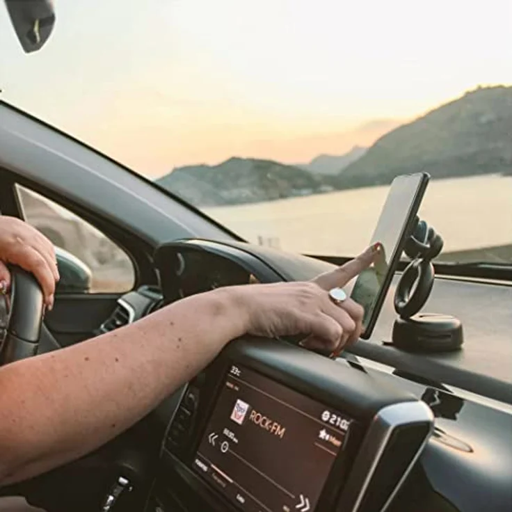 PopSockets PopMount für das Armaturenbrett, Windschutzscheibe und Schreibtische - Black – Bild 3