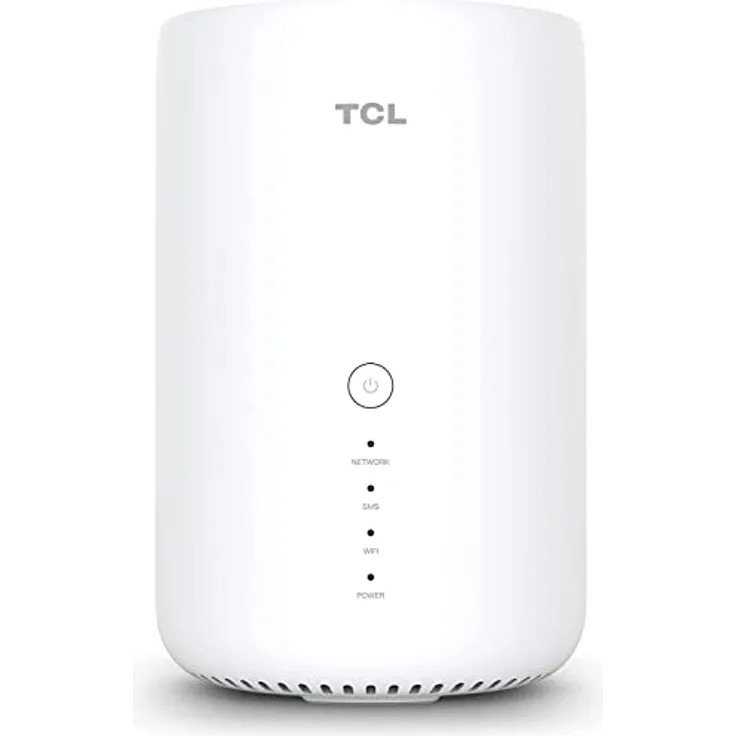 TCL Mobile LinkHub HH130VM Home Station Router 4G, LTE (CAT 13), Dual Band, Gigabit, SIM-Kartenunterstützung, Standard 3CA, WiFi AC, Hotspot bis zu 64 Benutzer, Weiß