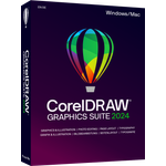 Corel CorelDRAW Graphics Suite 2024, Grafikdesign-Software für Windows und Mac mit leistungsstarken kreativen Werkzeugen