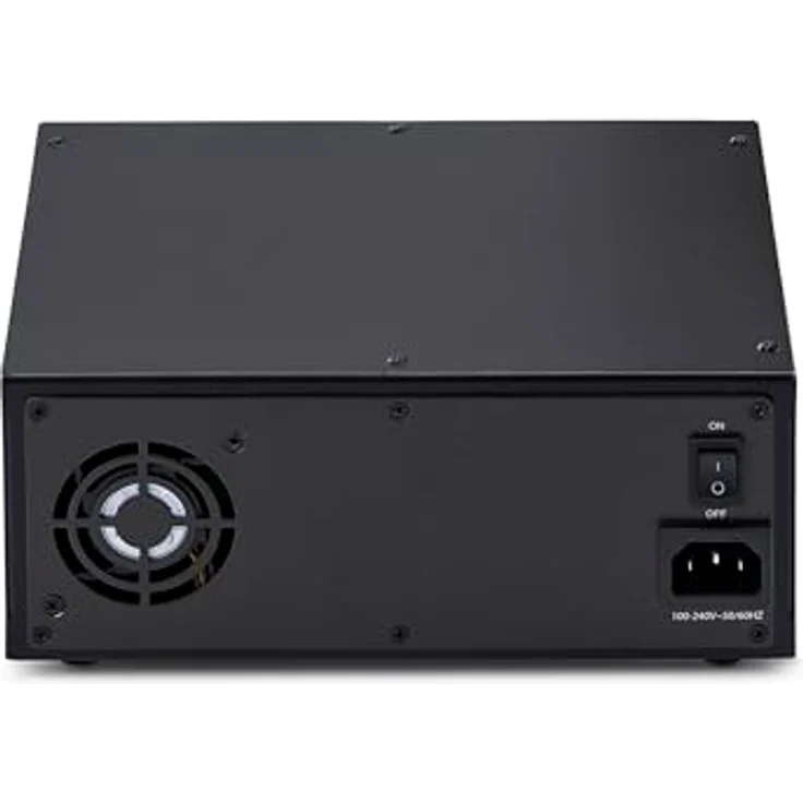 StarTech 7-Slot Unmanaged Medienkonverter Gehäuse, 10 Zoll Rackmount mit aktiver Kühlung, TAA-zertifiziert – Bild 4