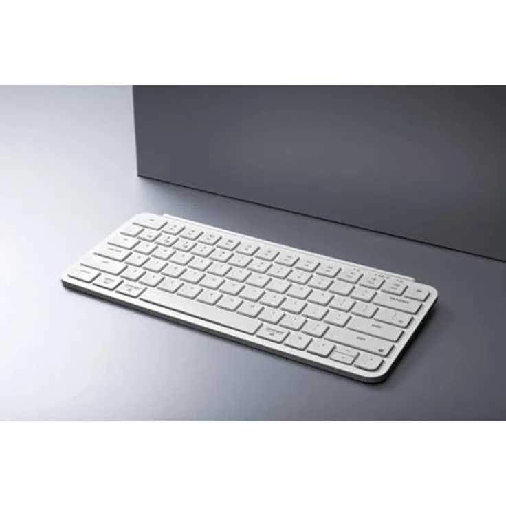 Keychron B1 Pro Ultraflache kabellose Tastatur mit ZMK-Anpassung, QWERTY US ANSI, 3-Modus Bluetooth/2,4 GHz/Kabel 425 g leicht mit 1.200 Stunden Akkulaufzeit für Mac/Windows - Weiß – Bild 3