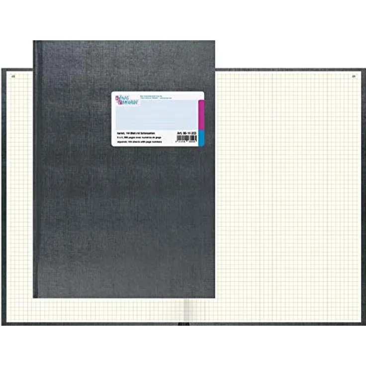 König & Ebhardt, Kopierpapier, Geschäftsbuch Papierformat: DIN A4 Ausführung der Lineatur: kariert (80 g/m², 144 x, A4)