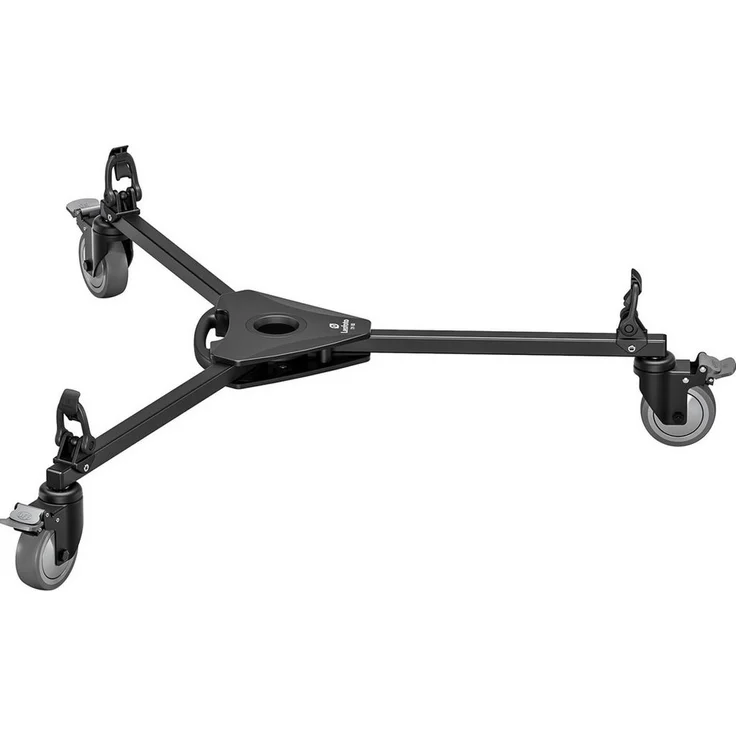 Leofoto Dolly DY-100, Stativwagen für Leofoto Videostative mit 30 kg Belastbarkeit, zusammenklappbar, robuste Räder