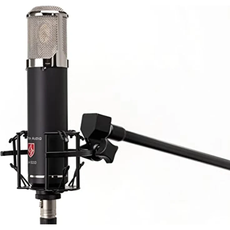 Lauten Audio LA-320 V2, Großmembran Röhrenkondensatormikrofon mit 20 Hz - 20 kHz Frequenzgang, Richtcharakteristik Niere, schwarz – Bild 2