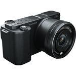 Easypix PowerPro VX6430, Kompakte Systemkamera mit WiFi, 10x Optischer Zoom, bis zu 64 MP Auflösung, 2.8" Display, Mikrofon-Anschluss