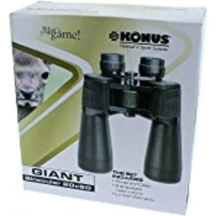 Konus Riesen 20x60 Fernglas, ideal für Tier- und Himmelsbeobachtungen mit großem Sichtfeld – Bild 3