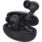 Trust Yavi Kopfhörer True Wireless Stereo (TWS) im Ohr Anrufe/Musik USB Typ-C Bluetooth Schwarz