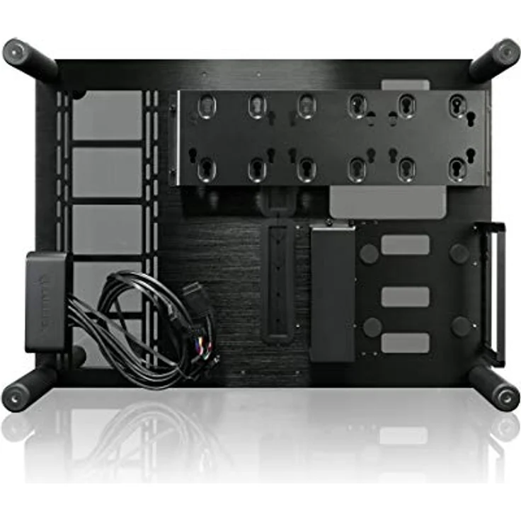 RAIJINTEK Paean Desktop Schwarz, Transparent - Computer-Gehäuse (Desktop, PC, Aluminium, SPCC, Gehärtetes Glas, Schwarz, Transparent, ATX,Micro ATX,Mini-ITX, 14 cm) – Bild 6