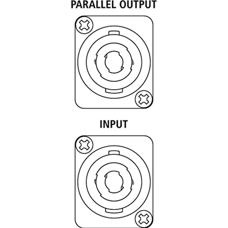 Monacor DRIVE-15P PA-Lautsprecherbox, 700W passiv mit 15" Bass und drehbarem Hochtonhorn, robustes Birkensperrholz-Gehäuse – Bild 3