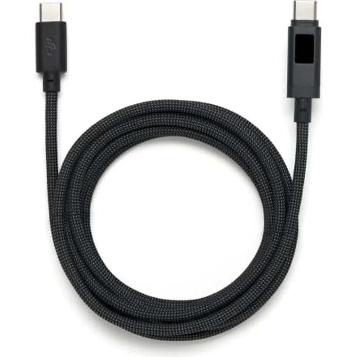 DJI Power 7A USB-C Digital Display Cable, 1.8 m mit integriertem OLED-Display und 240 W Leistungsübertragung – Bild 2