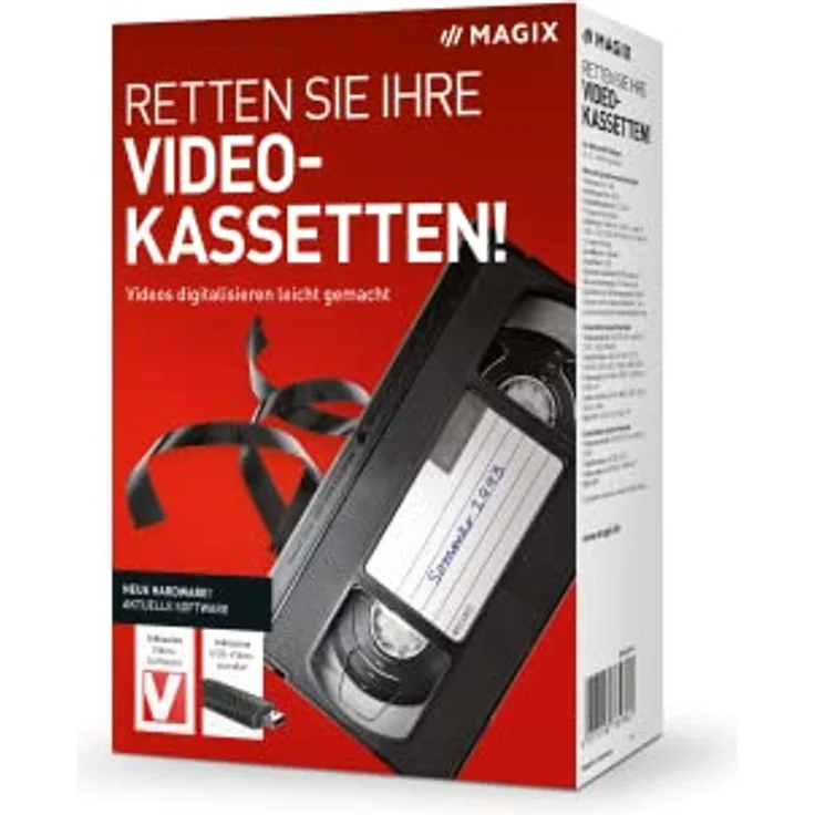 MAGIX Retten Sie Ihre Videokassetten 2023 – Videos digitalisieren leicht gemacht | Videokassetten digitalisieren | Videoschnittprogramm | Video Bearbeitung Software für Windows 10/11 PC – Bild 3