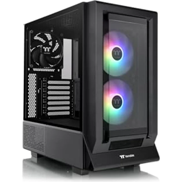 Thermaltake Ceres 350 MX Mid Tower Chassis, Black - Kompatibel mit CPU-Kühlern bis 185mm, Grafikkarten bis 360mm – Bild 1