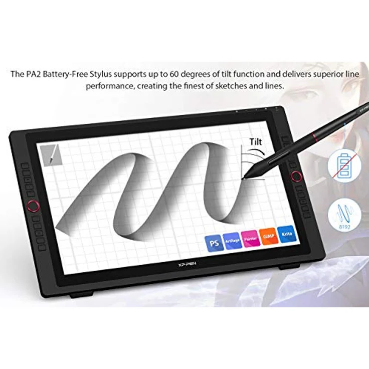 XP-PEN Artist 24 Pro Grafiktablett – Bild 6