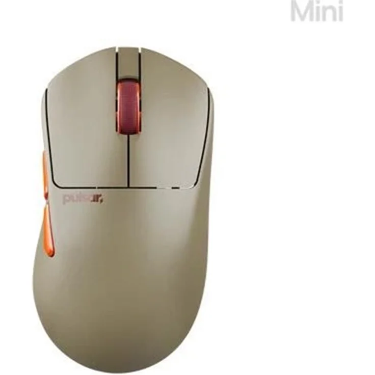 Pulsar X3 CrazyLight Mini Wireless Gaming Maus, 32.000 DPI, 8K Polling-Rate, Beige – Bild 9